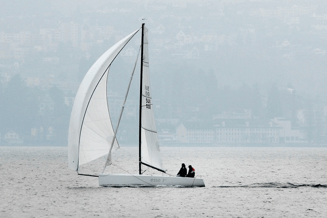 Esse 750 running a kite ©  SW
